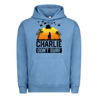 Pigment Pebble Blue summer vacation charlie don't surf Urban Hoodie - artisFamous
