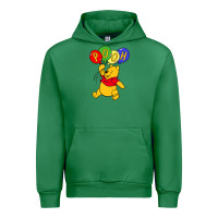 Emerald hunny the pooh Urban Hoodie - artisFamous