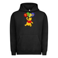Pigment Black hunny the pooh Urban Hoodie - artisFamous