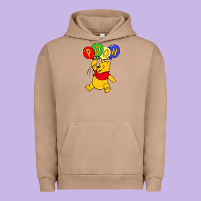 Hunny The Pooh Urban Hoodie Designed By Artisfamous