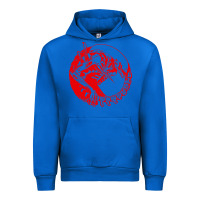 Cobalt xenomorph Urban Hoodie - artisFamous
