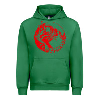 Emerald xenomorph Urban Hoodie - artisFamous