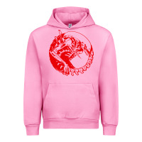 Fuchsia Pink xenomorph Urban Hoodie - artisFamous