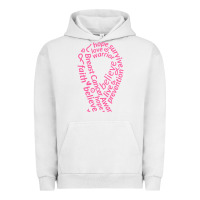 Pigment Lunar Rock Pink Ribbon Urban Hoodie - artisFamous