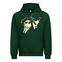 Forest Green blues brothers Urban Hoodie - artisFamous