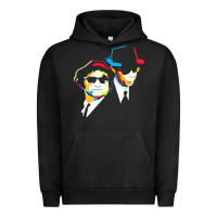 Pigment Black blues brothers Urban Hoodie - artisFamous