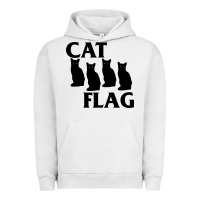 Pigment Lunar Rock cat flag Urban Hoodie - artisFamous