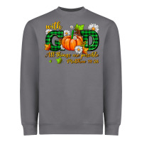Storm with god all things are possible Heavyweight Sweatshirt - AdoDesignShop