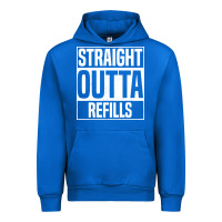 Cobalt straight outta refills funny pharmacy technician pharmacist Urban Hoodie - artisFamous