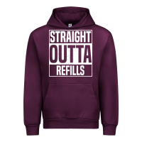 Mauve Wine straight outta refills funny pharmacy technician pharmacist Urban Hoodie - artisFamous