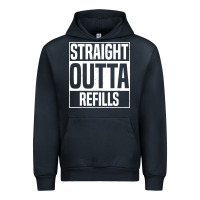 Navy straight outta refills funny pharmacy technician pharmacist Urban Hoodie - artisFamous