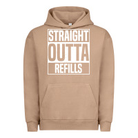 Pigment Burro straight outta refills funny pharmacy technician pharmacist Urban Hoodie - artisFamous
