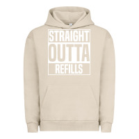 Pigment French Oak straight outta refills funny pharmacy technician pharmacist Urban Hoodie - artisFamous