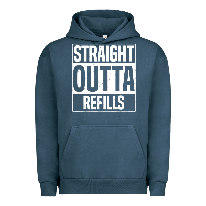 Straight Outta Refills Funny Pharmacy Technician Pharmacist Urban Hoodie by artisFamous | Teevron