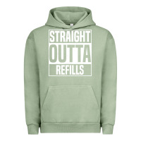 Pigment Oil Green straight outta refills funny pharmacy technician pharmacist Urban Hoodie - artisFamous