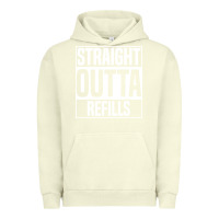 Pigment Pistachio straight outta refills funny pharmacy technician pharmacist Urban Hoodie - artisFamous