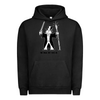 Pigment Black you shall not pass go Urban Hoodie - artisFamous