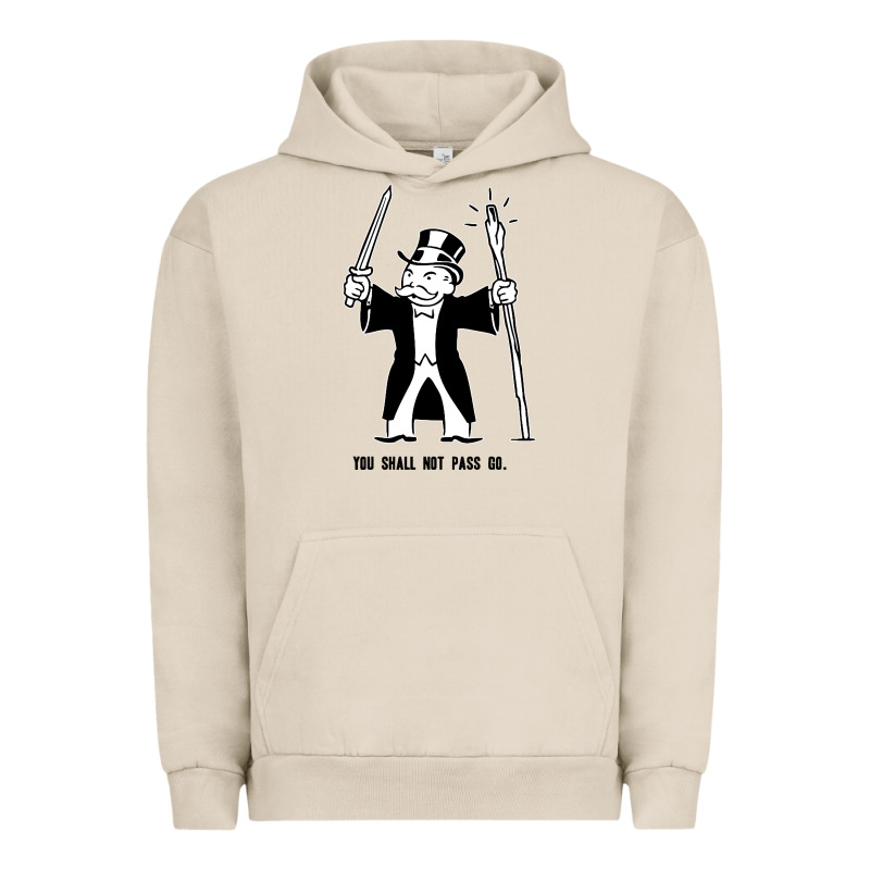 You Shall Not Pass Go Urban Hoodie by artisFamous | Teevron