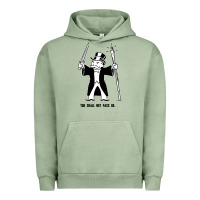 Pigment Oil Green you shall not pass go Urban Hoodie - artisFamous