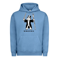 Pigment Pebble Blue you shall not pass go Urban Hoodie - artisFamous