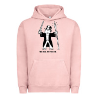 Pigment Salmon you shall not pass go Urban Hoodie - artisFamous