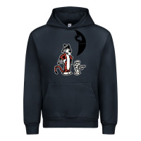 Navy hobbes and calvin Urban Hoodie - artisFamous
