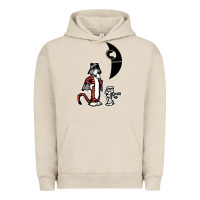 Pigment French Oak hobbes and calvin Urban Hoodie - artisFamous