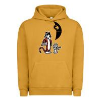 Pigment Peanut Butter hobbes and calvin Urban Hoodie - artisFamous