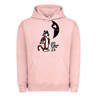 Pigment Salmon hobbes and calvin Urban Hoodie - artisFamous