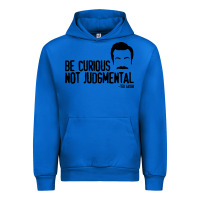 Cobalt be curious not judgemental Urban Hoodie - artisFamous