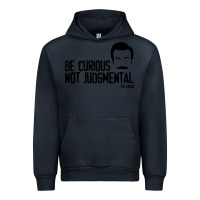 Navy be curious not judgemental Urban Hoodie - artisFamous