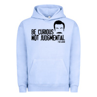 Pigment Grape Ice be curious not judgemental Urban Hoodie - artisFamous