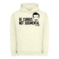 Pigment Pistachio be curious not judgemental Urban Hoodie - artisFamous
