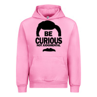 Fuchsia Pink be curious not judgmental Urban Hoodie - artisFamous