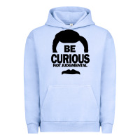 Pigment Grape Ice be curious not judgmental Urban Hoodie - artisFamous