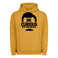 Pigment Peanut Butter be curious not judgmental Urban Hoodie - artisFamous