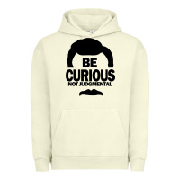 Pigment Pistachio be curious not judgmental Urban Hoodie - artisFamous