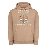 Pigment Burro child of god woman of faith warrior of christ Urban Hoodie - artisFamous