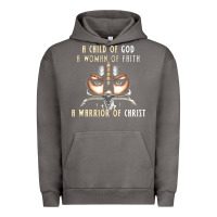 Pigment Tornado child of god woman of faith warrior of christ Urban Hoodie - artisFamous