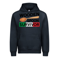 Navy funny wooden spoon survivor Urban Hoodie - artisFamous