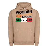 Pigment Burro funny wooden spoon survivor Urban Hoodie - artisFamous