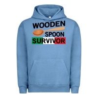 Pigment Pebble Blue funny wooden spoon survivor Urban Hoodie - artisFamous