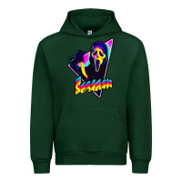 Forest Green scream horror movie Urban Hoodie - artisFamous