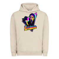 Pigment French Oak scream horror movie Urban Hoodie - artisFamous