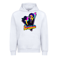 White scream horror movie Urban Hoodie - artisFamous