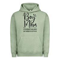 Pigment Oil Green boy mom less drama than girls but harder to Urban Hoodie - artisFamous