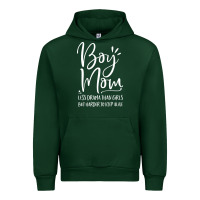 Forest Green boy mom less drama than girls but harder to Urban Hoodie - artisFamous