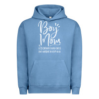 Pigment Pebble Blue boy mom less drama than girls but harder to Urban Hoodie - artisFamous