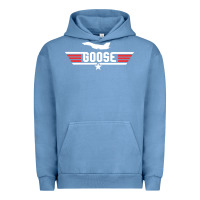 Pigment Pebble Blue goose Urban Hoodie - artisFamous