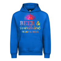 Cobalt the only bs i need is beer sunshine Urban Hoodie - artisFamous